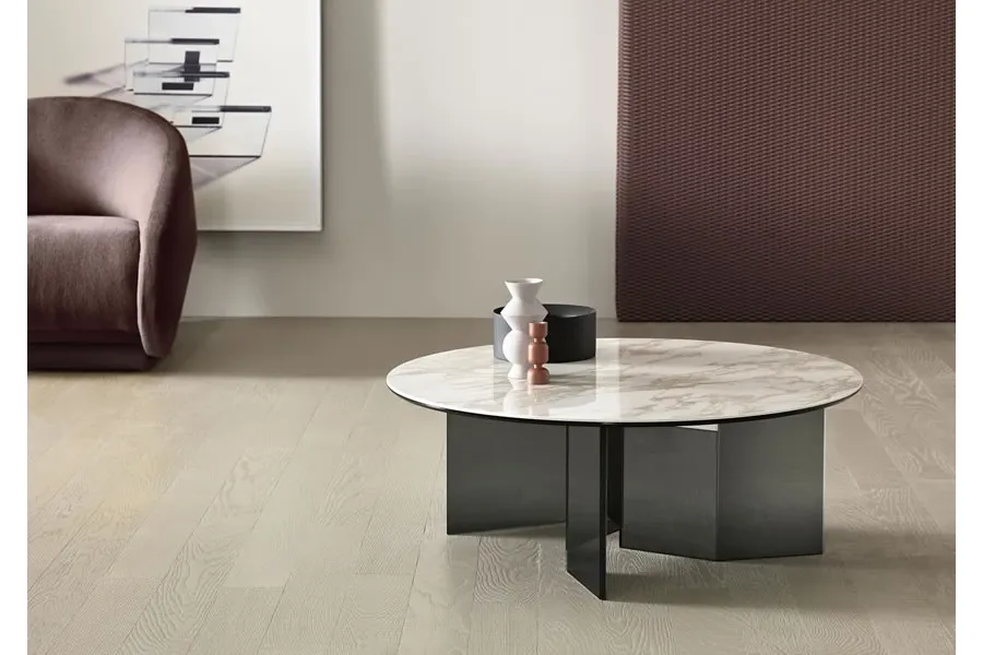 obrazek 2 Wyrafinowany okrągły stolik z ceramicznym blatem - Tonelli Design