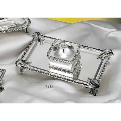 Picture An inkwell made of silver