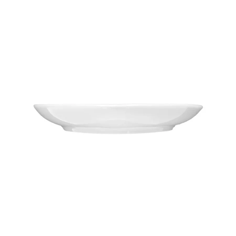 obrazek 2 Porcelanowy biały trójkątny talerz do chleba 15 cm z Niemiec - Seltmann Weiden