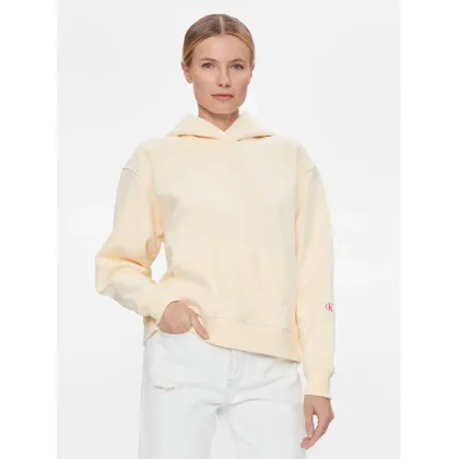 Zdjęcie Calvin Klein Jeans Bluza Back Bold Monologo J20J222895 Żółty Relaxed Fit
