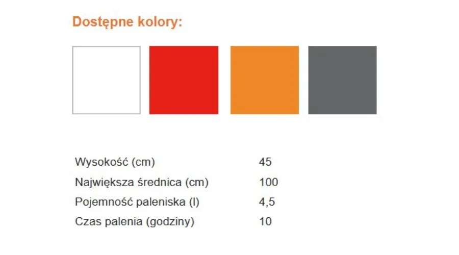 obrazek 5 Duży biokominek Olib do domu lub ogrodu