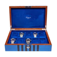 Picture An unusual wooden Labyrinth box for 10 watches