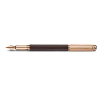 Picture Rose gold plated Varius Ebony fountain pen