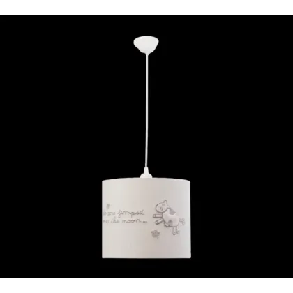 Zdjęcie Niebanalna lampa z motywami na kloszu do pokoju niemowlęcego - Cilek