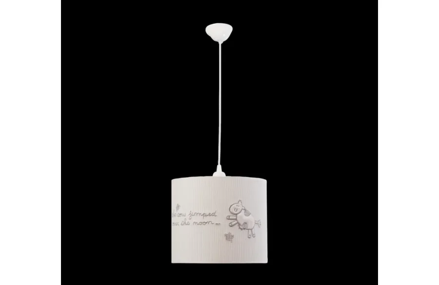 obrazek 1 Niebanalna lampa z motywami na kloszu do pokoju niemowlęcego - Cilek