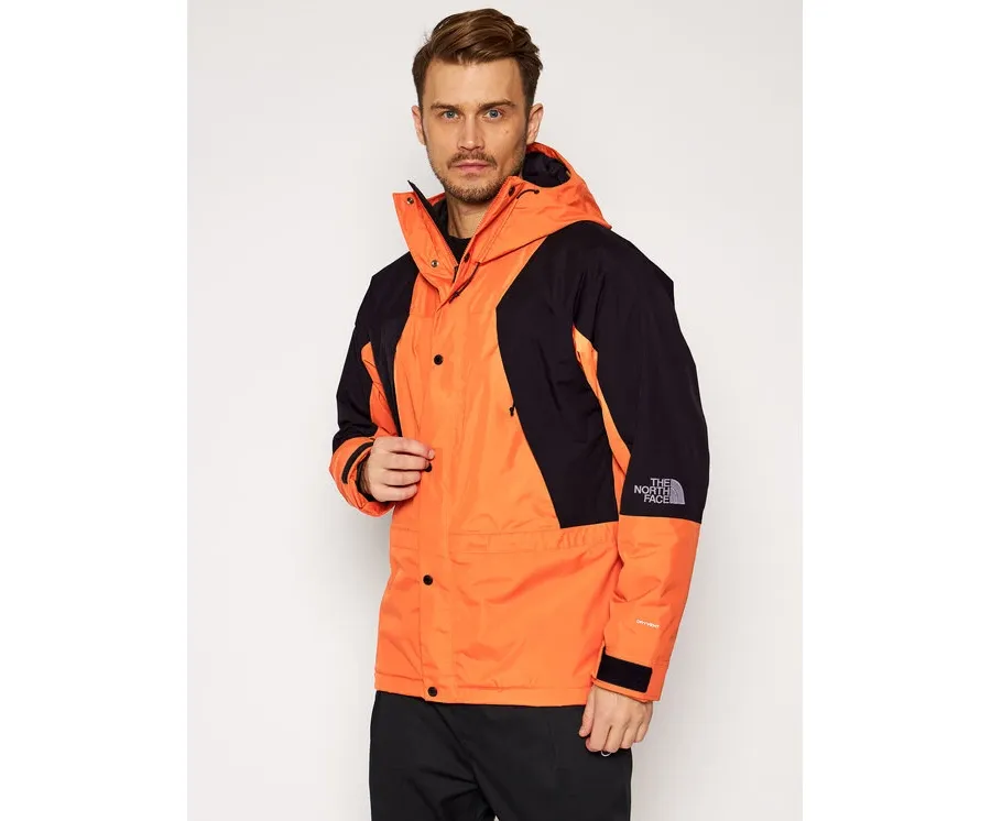 obrazek 1 The North Face Kurtka outdoor Mountain Light NF0A3XY5 Pomarańczowy Regular Fit