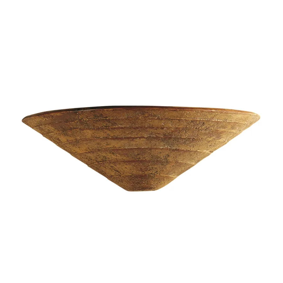 obrazek 1 Kinkiet w kolorze terakoty H.12xL.39xP.19 cm