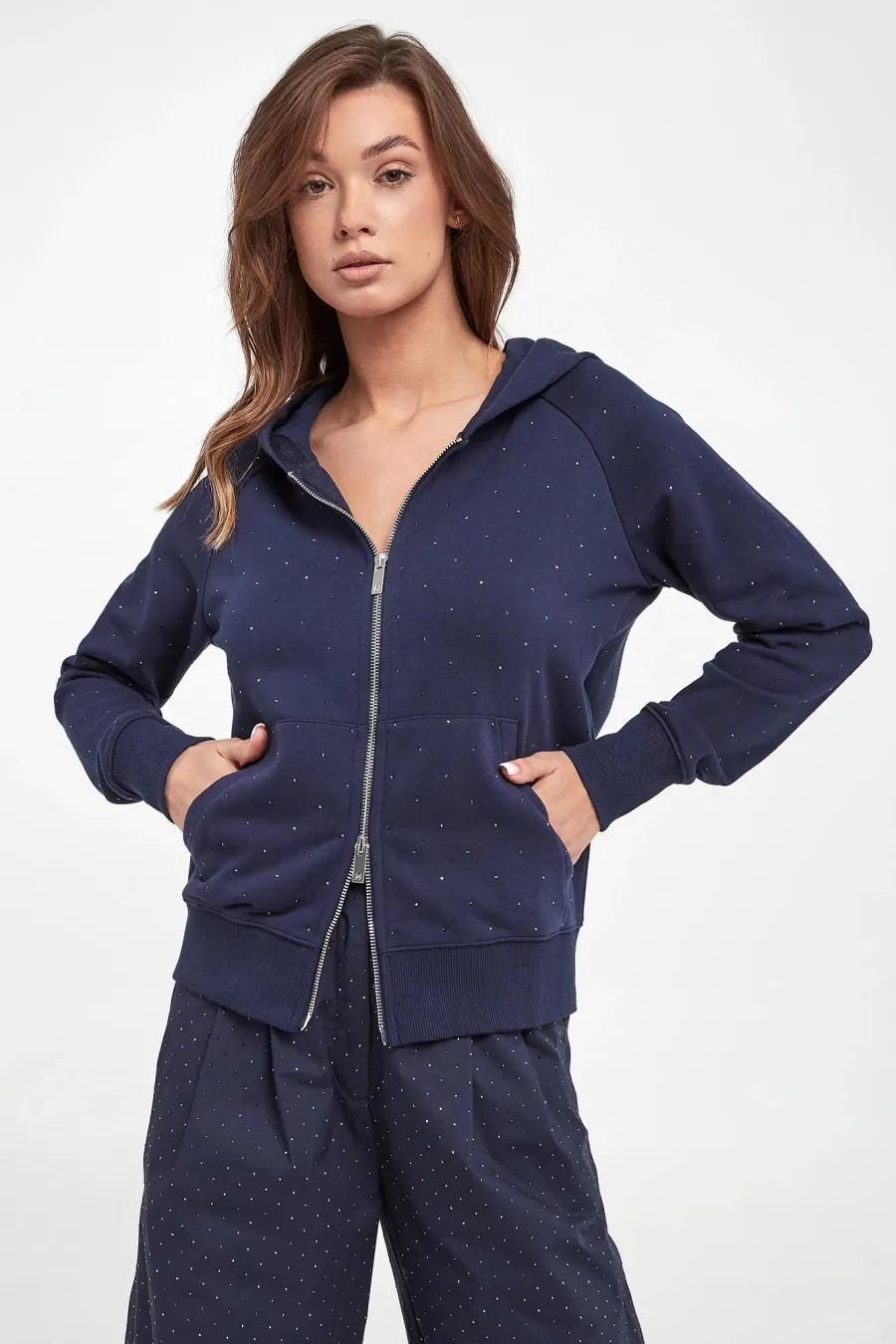 obrazek 1 Bluza z kapturem damska Guana MARELLA MONOCHROME Marella