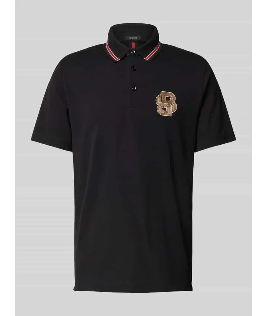 obrazek 1 Koszulka polo o kroju regular fit z naszywką z logo model ‘Parris’