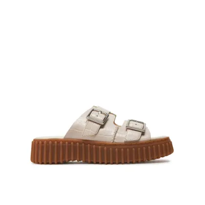 Zdjęcie Clarks Klapki Torhill Slide 26176430 Beżowy