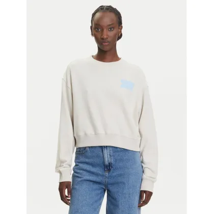 Zdjęcie Tommy Jeans Bluza DW0DW21345 Beżowy Relaxed Fit