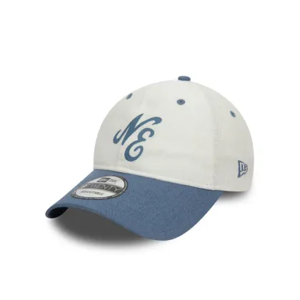 Zdjęcie New Era Czapka z daszkiem Linen Script 920 Ne 60503547 Biały
