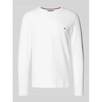 Zdjęcie Tommy Hilfiger Longsleeve MW0MW10804 Biały Slim Fit