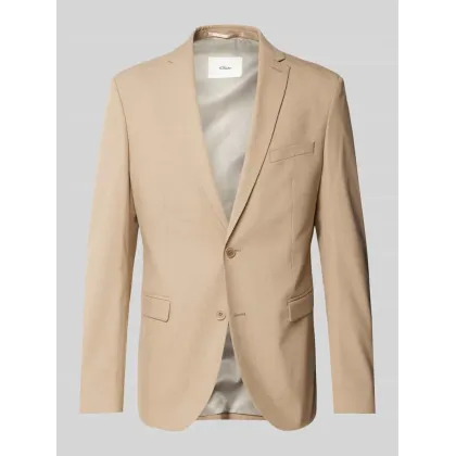 Zdjęcie Marynarka zapinana na dwa guziki z kołnierzem z połami model ‘Pure’