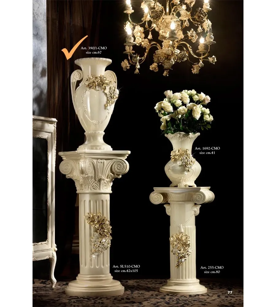 obrazek 1 Ceramiczny wazon zdobiony kryształkami