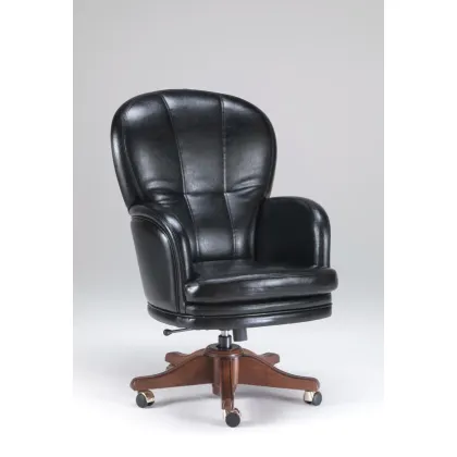 Picture Leather swivel chair