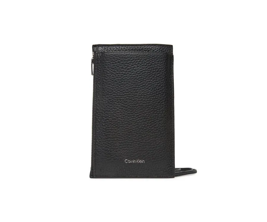 obrazek 1 Calvin Klein Torebka na telefon Foil Emboss Phone Crossbody LV04D1037G Czarny