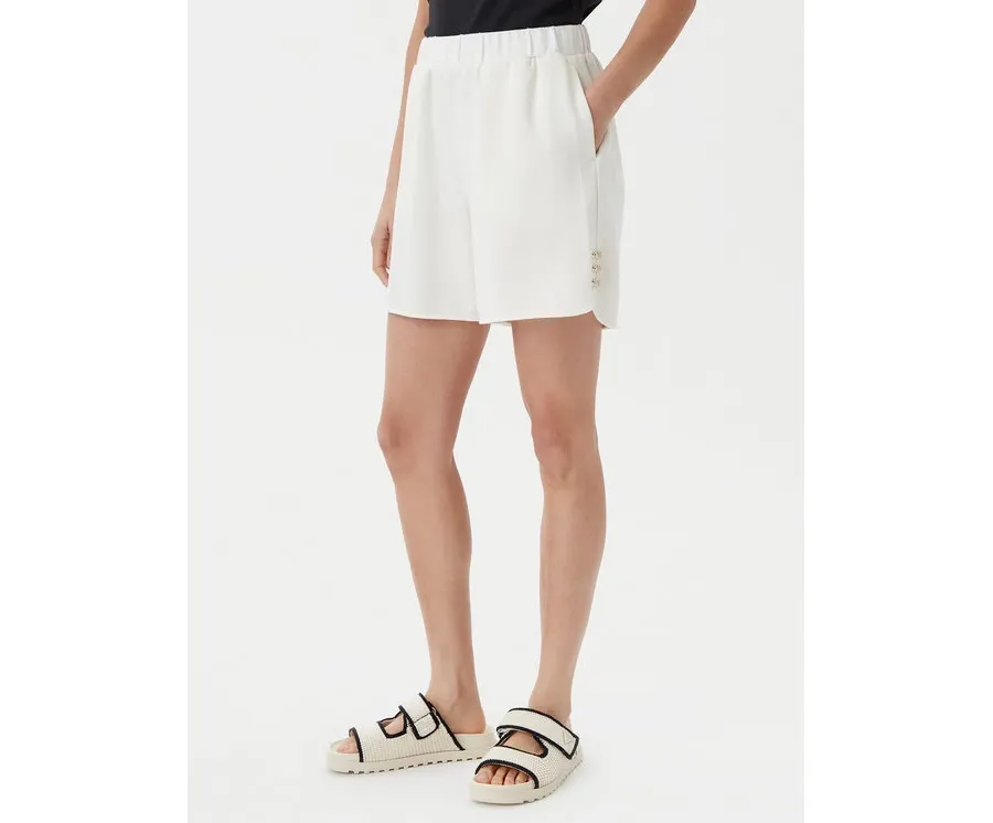 obrazek 1 Liu Jo Szorty materiałowe TA5227 J4869 Écru Relaxed Fit