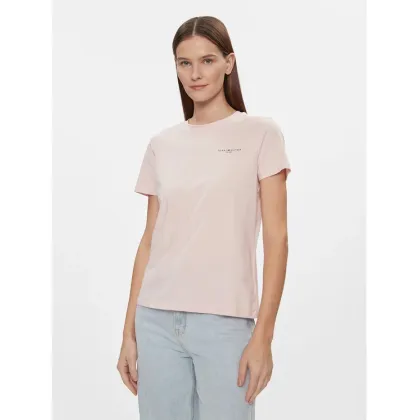 Zdjęcie Tommy Hilfiger T-Shirt 1985 WW0WW37877 Różowy Regular Fit