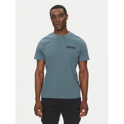 Zdjęcie Napapijri T-Shirt S-Vignoni NP0A4ILX Niebieski Regular Fit