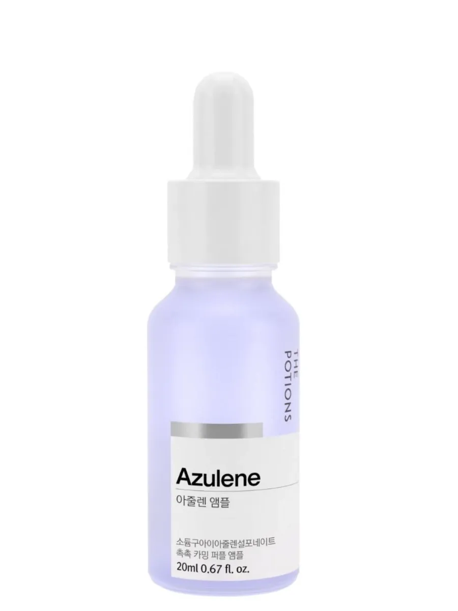 obrazek 1 The Potions Azulene Ampoule Łagodzące serum do twarzy z azulenem  20 ml