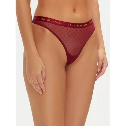 Zdjęcie Tommy Hilfiger Stringi UW0UW05533 Czerwony