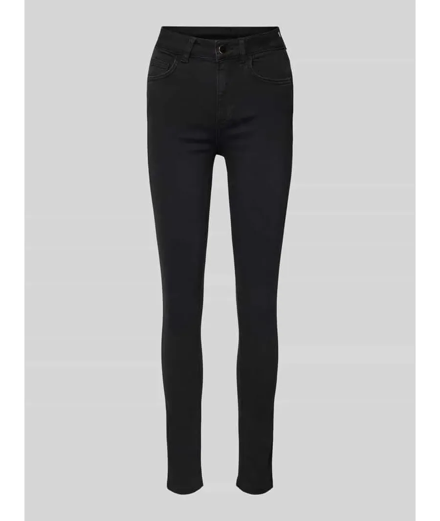 obrazek 1 Jeansy o kroju skinny fit z 5 kieszeniami model ‘DEVINE’