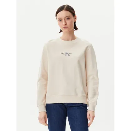 Zdjęcie Calvin Klein Jeans Bluza Gradient Monologo J20J225360 Beżowy Regular Fit