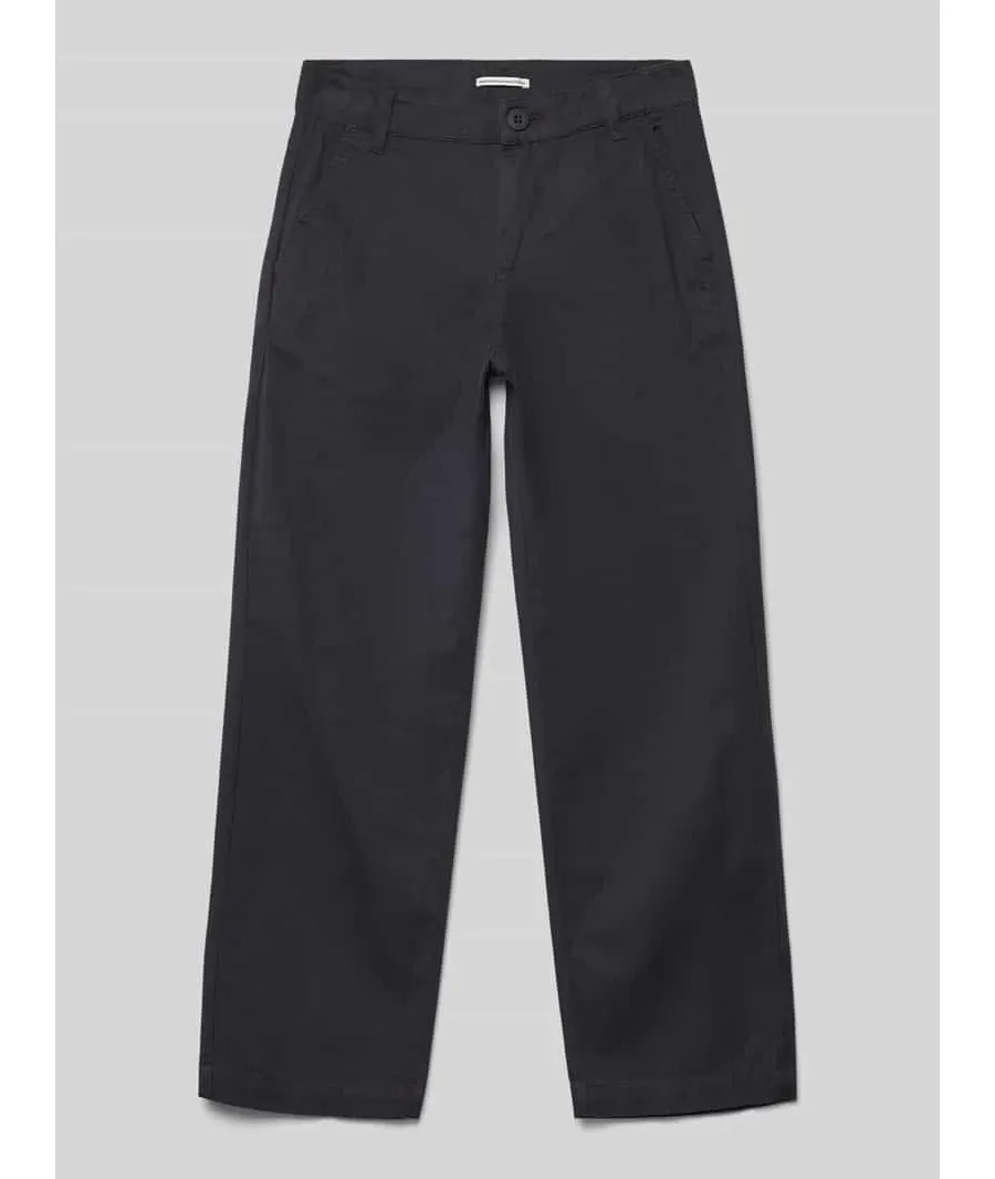 obrazek 1 Chinosy o kroju regular fit z bawełną ekologiczną