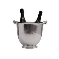 Zdjęcie Luksusowy włoski cooler do wina platerowany srebrem – Pampaloni