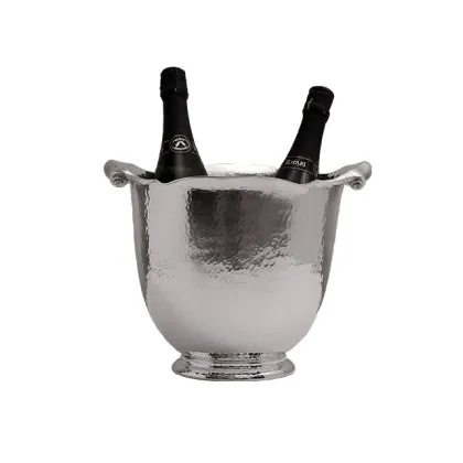 Picture Luxurious Italian silver-plated wine cooler - Pampaloni