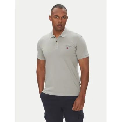Zdjęcie Napapijri Polo Elbas NP0A4GB4 Szary Regular Fit