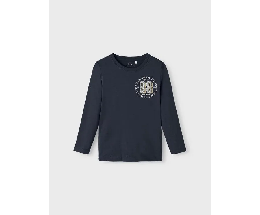 obrazek 1 NAME IT Bluzka 13218862 Granatowy Regular Fit