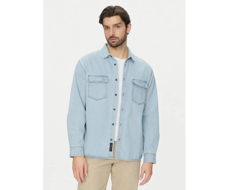 obrazek 1 Vans Koszula jeansowa VN000M12IYR1 Niebieski Regular Fit
