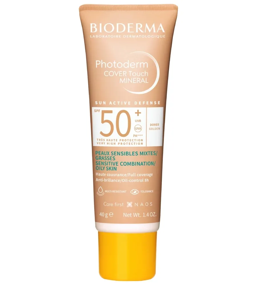 obrazek 1 Bioderma Photoderm Cover Touch Mineral SPF50+, Ciemny Ciemny Bioderma 40 g