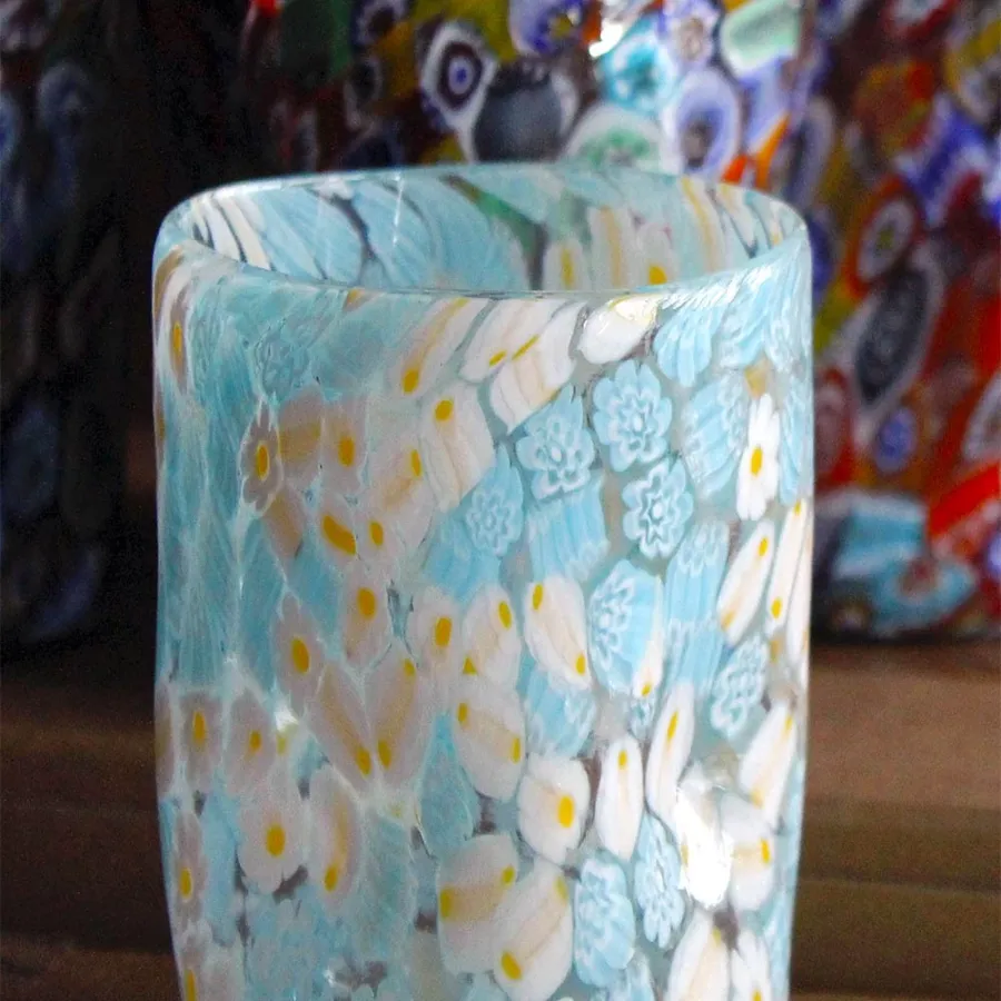 obrazek 5 6-elementowy zestaw szklanek Daisy z włoskiego szkła iMuranesi