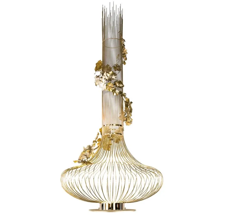 obrazek 1 Elegancka lampa stojąca w kształcie cebuli