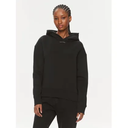 Zdjęcie Calvin Klein Bluza Metallic Micro Logo K20K206960 Czarny Relaxed Fit