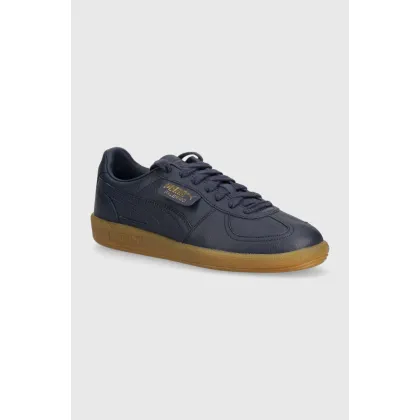 Zdjęcie Puma sneakersy skórzane Palermo Premium kolor granatowy 397246