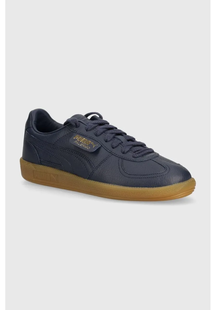 obrazek 1 Puma sneakersy skórzane Palermo Premium kolor granatowy 397246