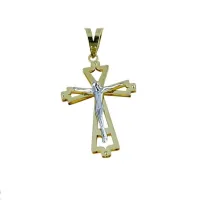 Zdjęcie Męski krzyż włoskiego producenta 32x22mm