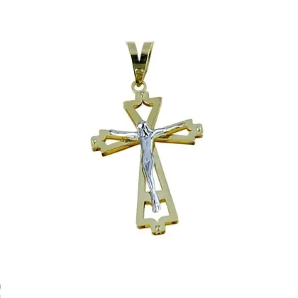 Zdjęcie Męski krzyż włoskiego producenta 32x22mm