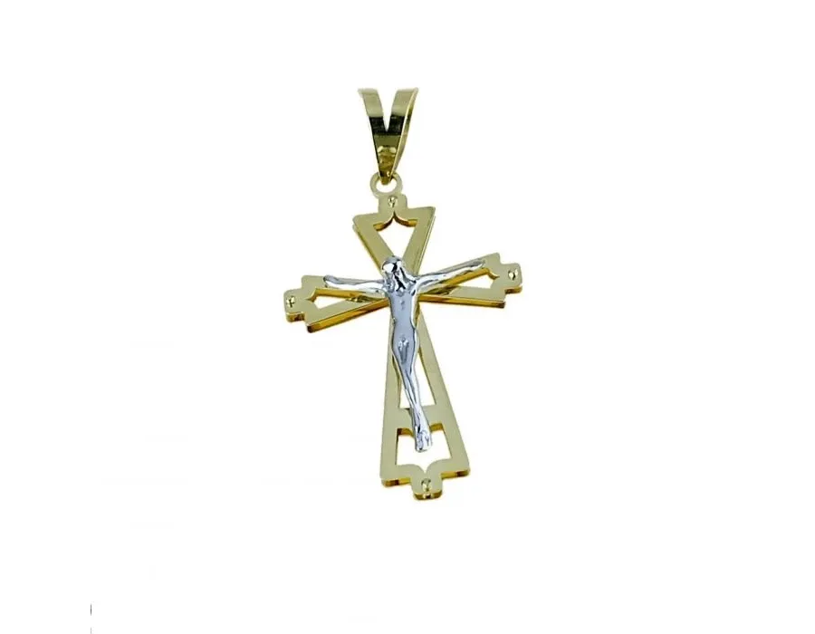 obrazek 1 Męski krzyż włoskiego producenta 32x22mm