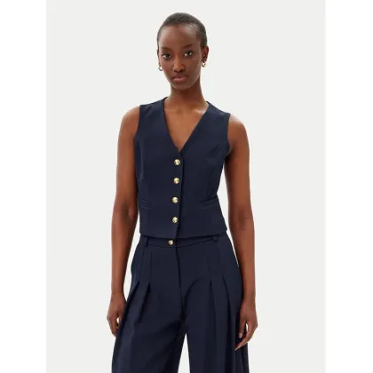 Zdjęcie Maryley Kamizelka 25EB128/43BL Granatowy Regular Fit