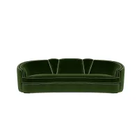 Zdjęcie Zielona sofa o luksusowym wykończeniu - Munna