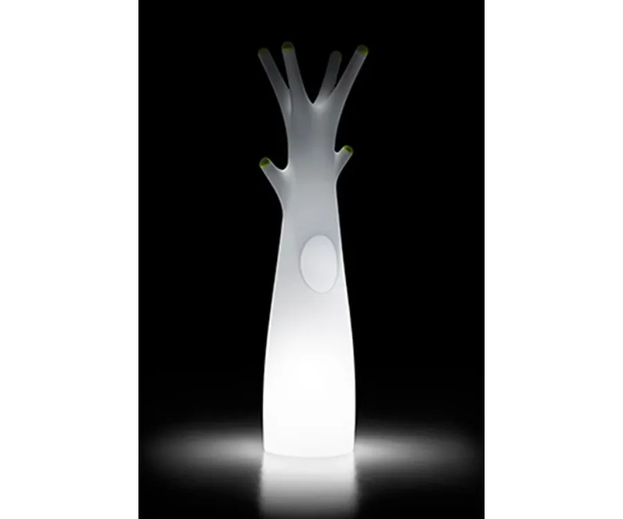 obrazek 1 Designerski wieszak na ubrania do nowoczesnych wnętrz podświetlany lampą led - Plust
