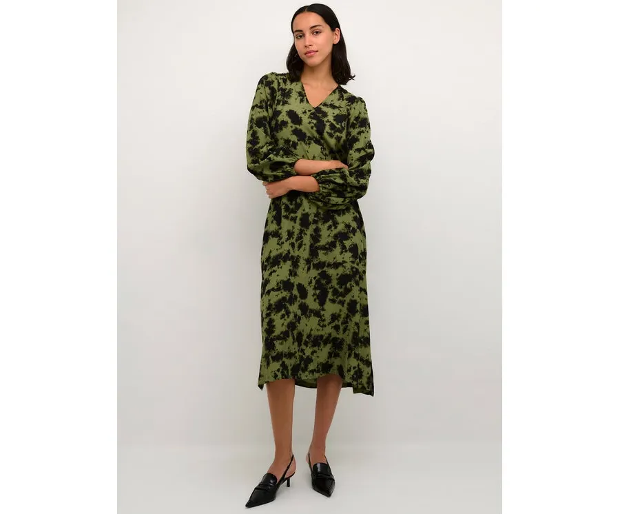 obrazek 1 Karen by Simonsen Sukienka codzienna Kalinkakb 10104572 Zielony A-Line Fit