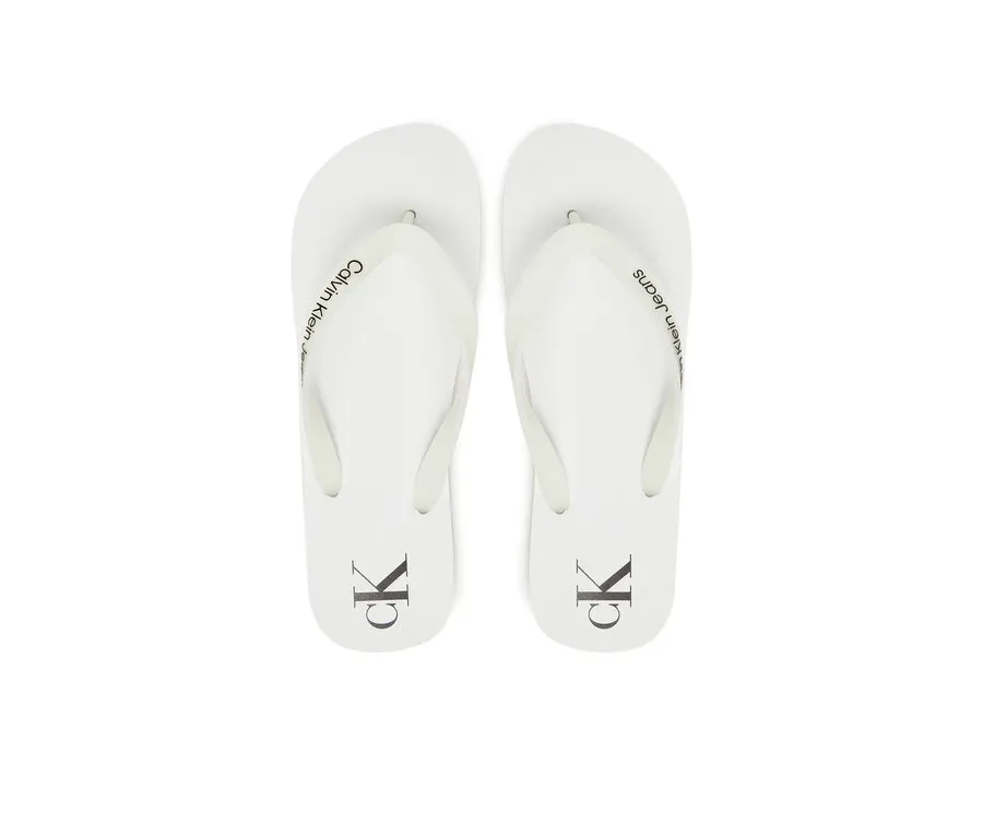 obrazek 1 Calvin Klein Jeans Japonki Beach Sandal Transparent Tpu YM0YM01267 Biały