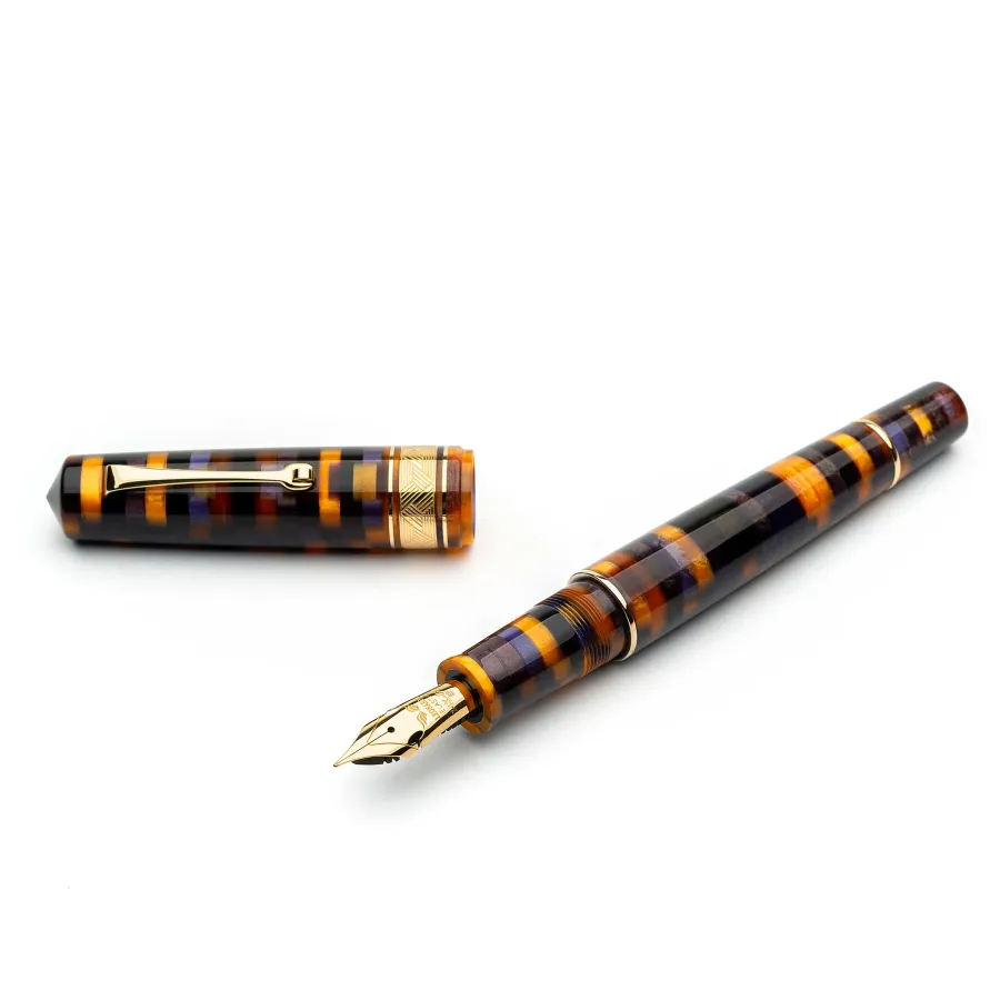 obrazek 1 Urokliwe pióro wieczne dla Dyrektora Leonardo ,, MZG sea Anemone - Gold nib