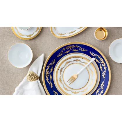 Zdjęcie Portugalska porcelana dla 12 osób - ekskluzywna porcelana stołowa - Porcel